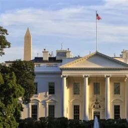 The White House and the Washington Monument