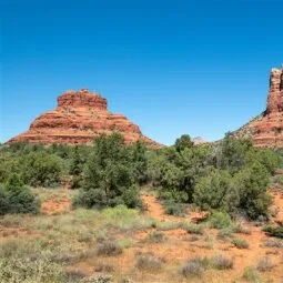 Drive along the Red Rock Scenic Byway