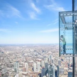 Skydeck Chicago at the Willis Tower