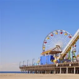 Santa Monica Pier and Beach