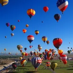 Attend the Albuquerque International Balloon Fiesta