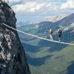 Via Ferrata at Mount Norquay