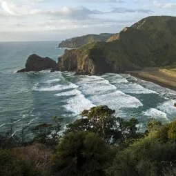 Karekare Falls at Waitakere Ranges Regional Park